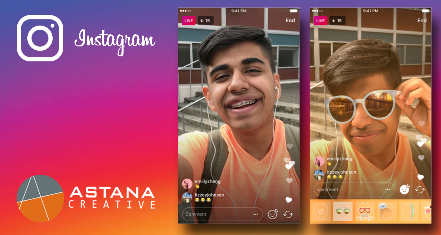 Самая популярная социальная сеть в мире Instagram добавила новые функции для прямых трансляций